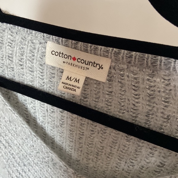 Cotton Country Sweater by Parkhurst - Picture 2 of 3
